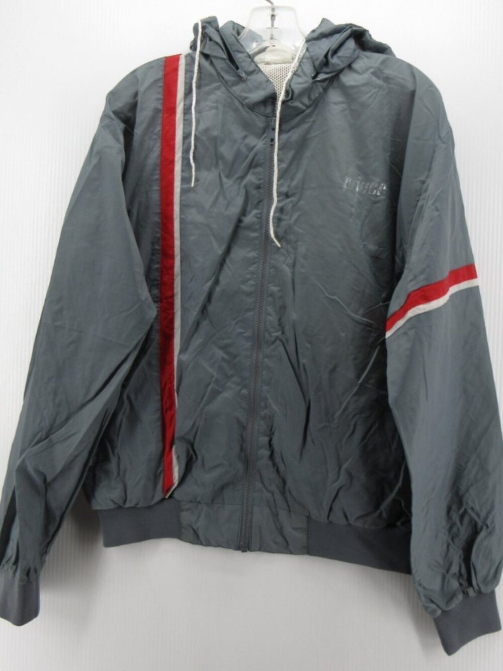 VTG Prince Jacket Large Tennis Performance Windbreaker Hoodie Vented *